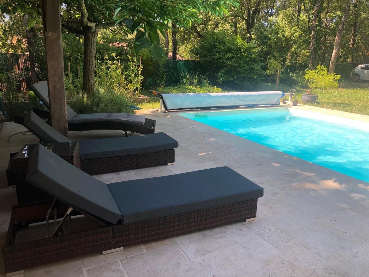 Dependance Individuelle Apartment Nans les Pins Bagian luar foto