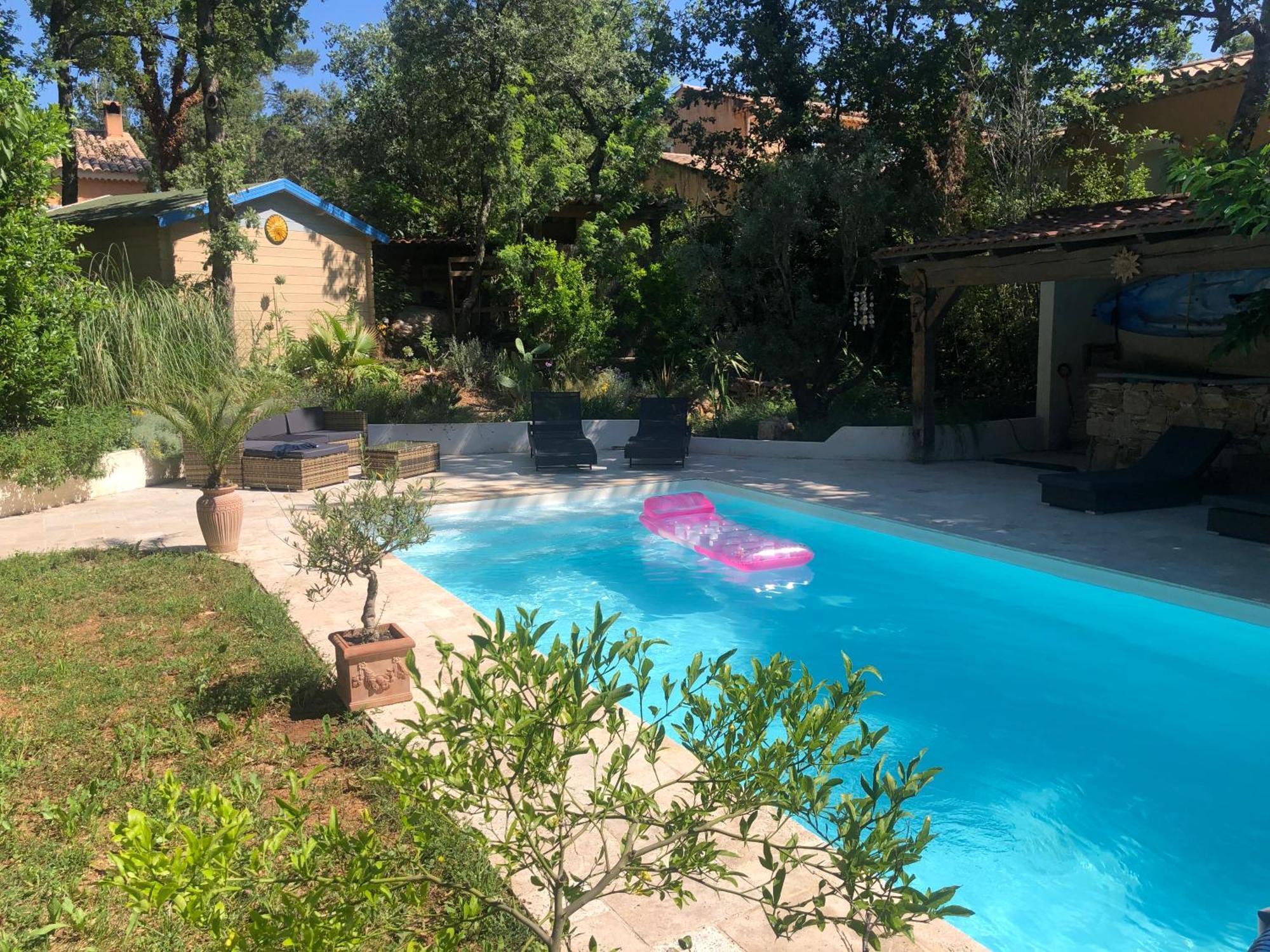 Dependance Individuelle Apartment Nans les Pins Bagian luar foto